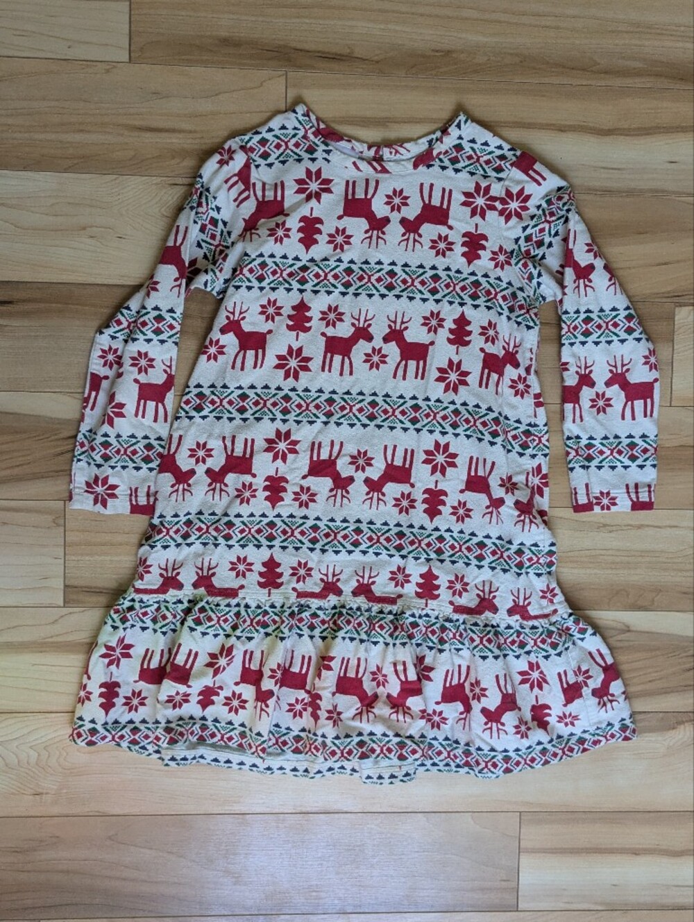 Hanna Andersson Christmas Dress 130